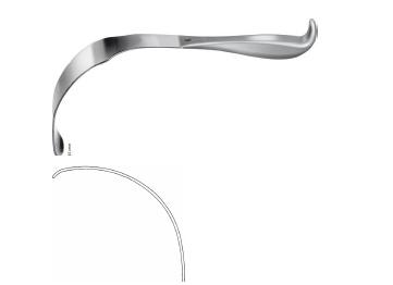 ЛЕРІХ АБДОМІНАЛ. ІНТЕСТ. ШПАТЕЛЬ 45MM